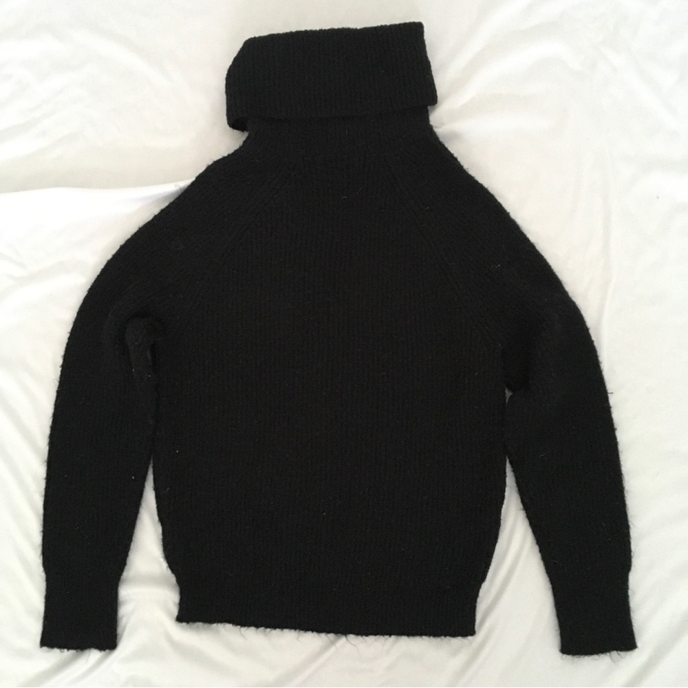 Black BP turtleneck sweater